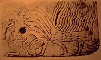 Sumerian carving