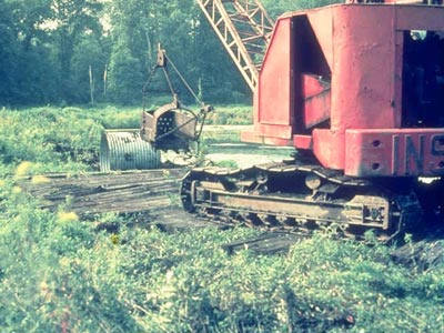 Dredging continues