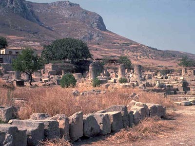 Ruins in Corinth