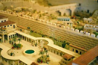 Courtyard of Herod's Palace.