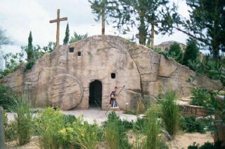 Replica of the garden tomb