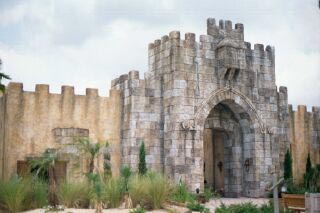 Replica of the outside wall of Jerusalem