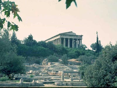 Temple in Athens